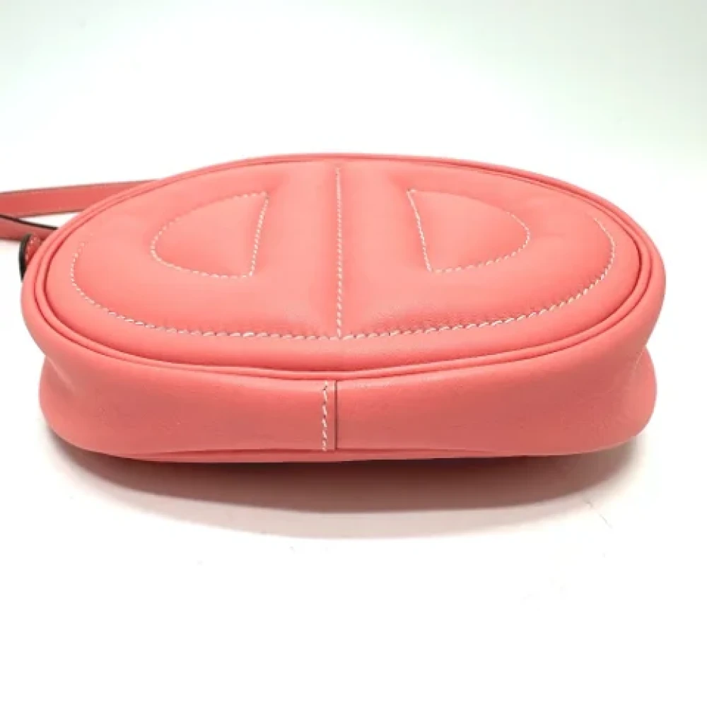 Hermès Vintage Pre-owned Leather pouches Pink Dames