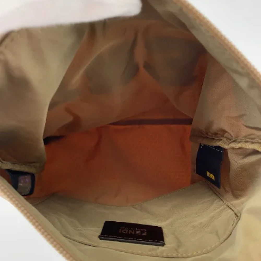 Fendi Vintage Pre-owned Canvas fendi-bags Brown Dames