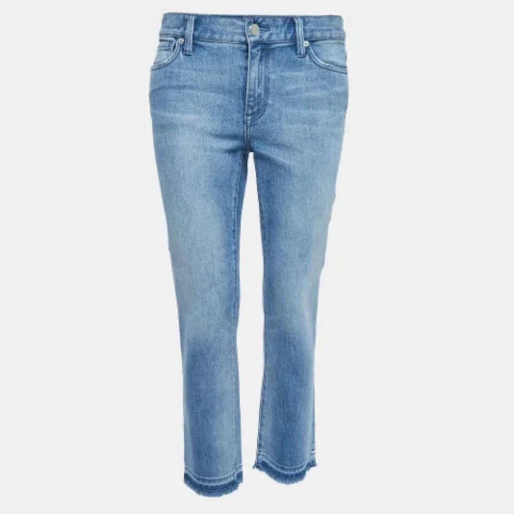 Burberry Vintage Pre-owned Denim jeans Blue Dames