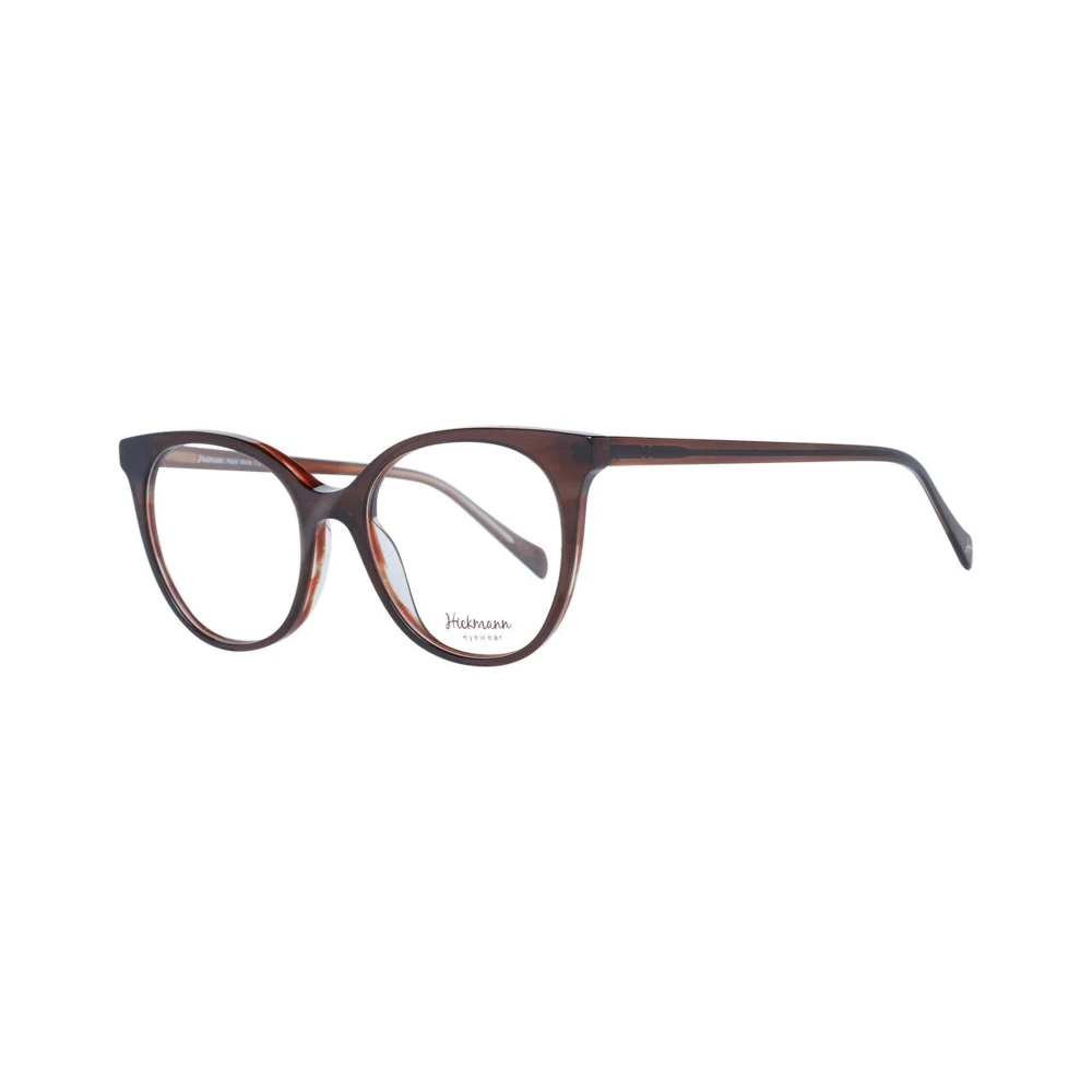 Ana Hickmann Bruine Cat Eye Optische Monturen met Etui Brown Dames