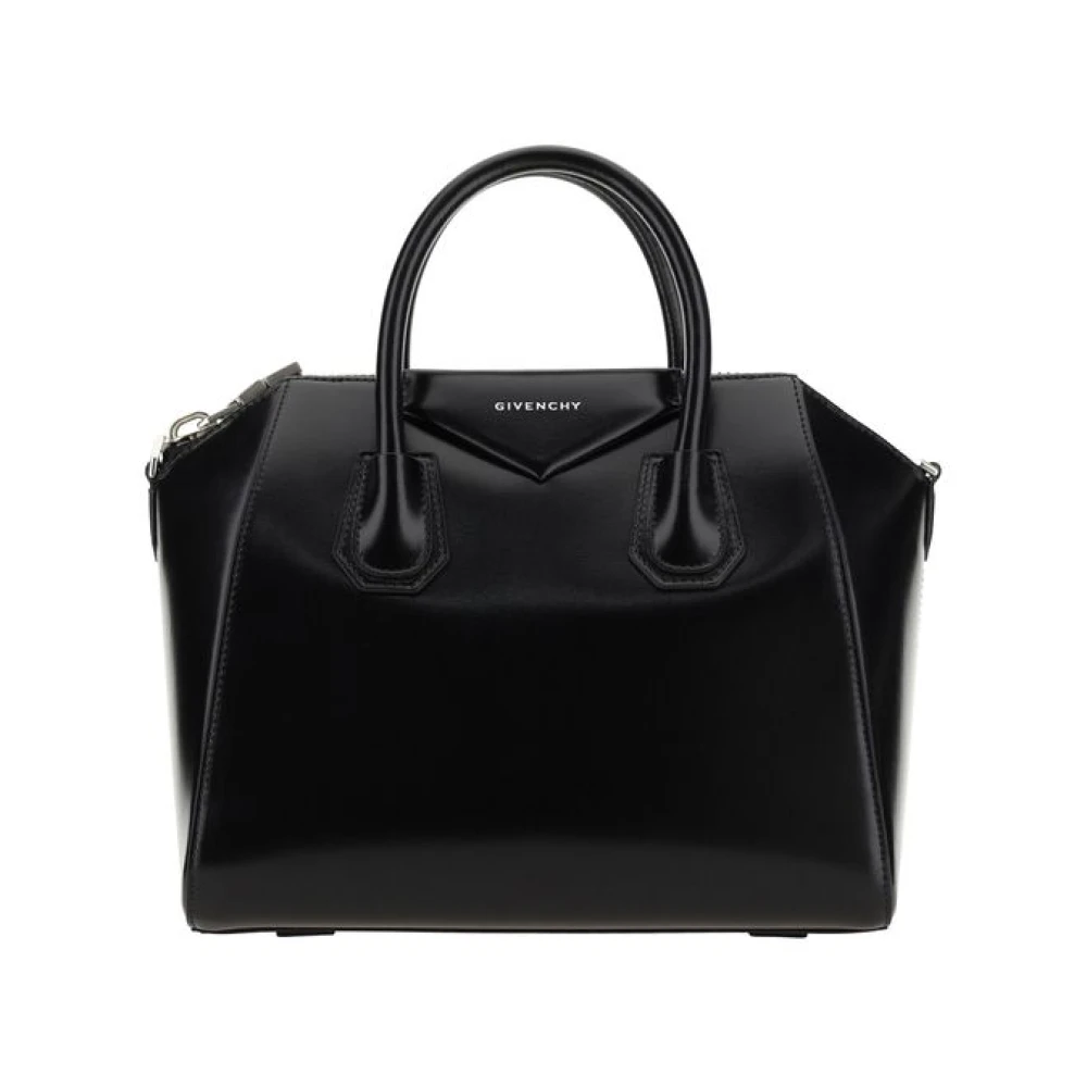 Givenchy Women's Black Handbags, One Size, Geometric Leather Handbag