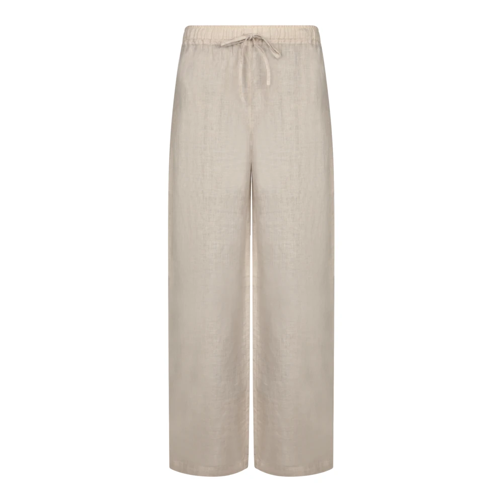 Trousers > Wide Trousers - - 120% Lino - Modalova