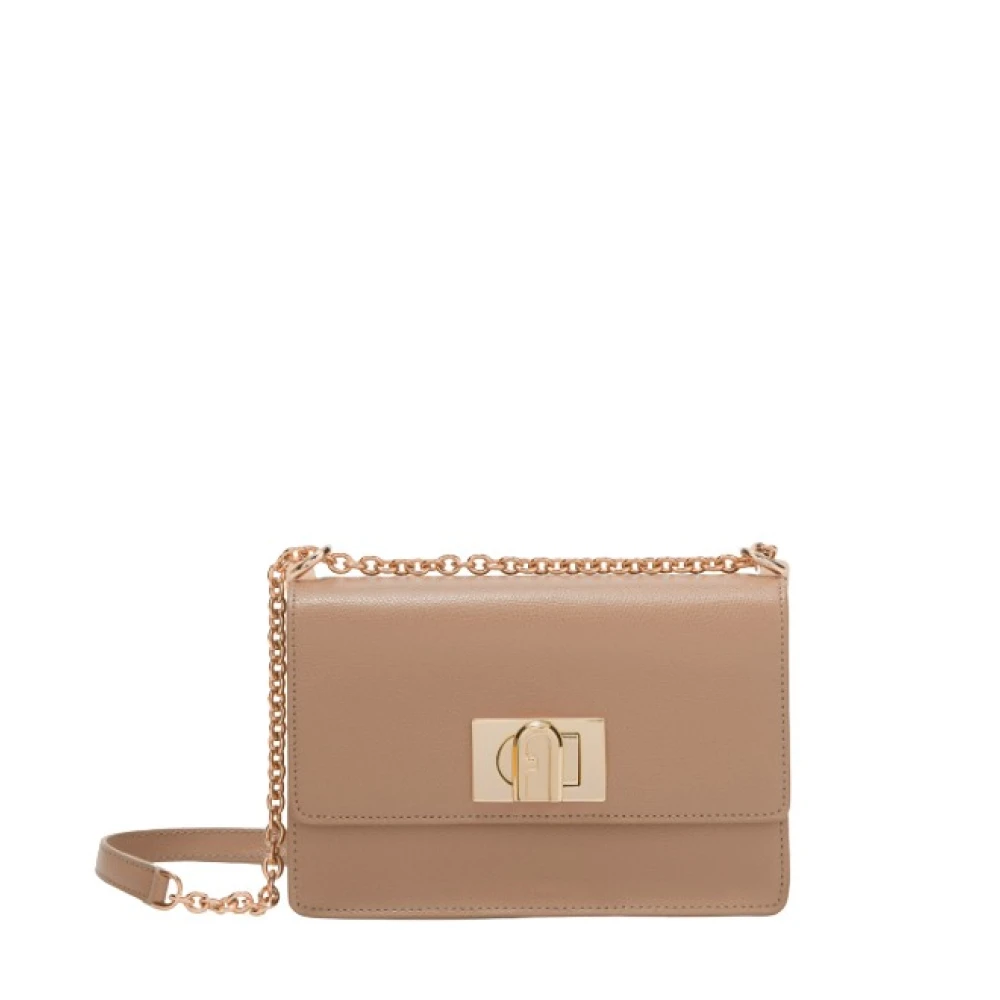 Furla Women's Beige 1927 Mini Crossbody 20 - Cross Body Bags - One Size - Bags