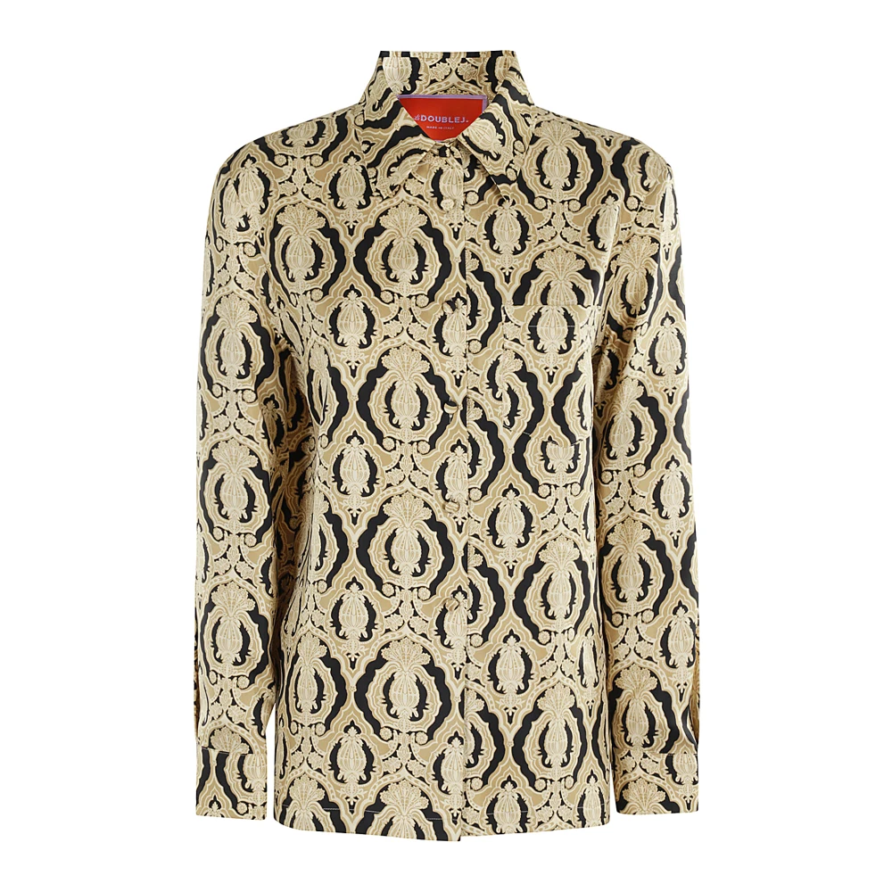 La DoubleJ Kinderen Casual Overhemd Beige Dames