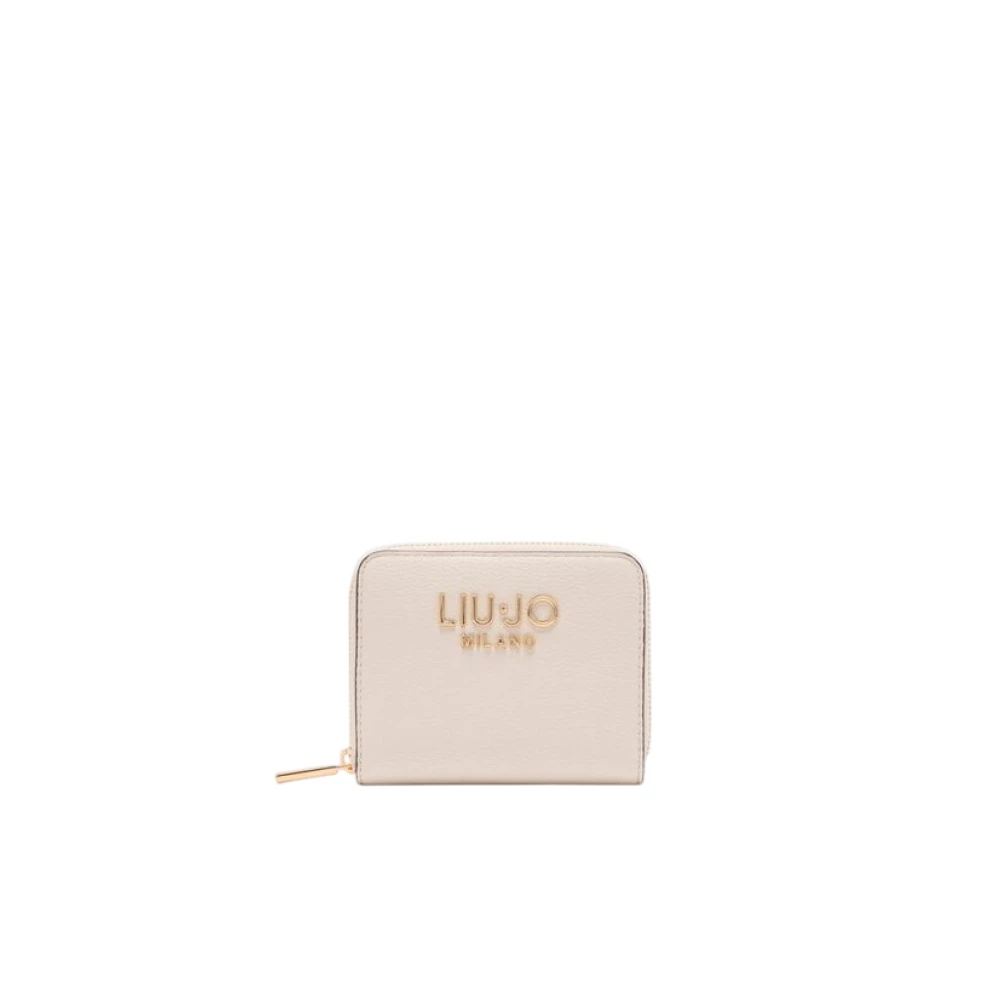 Liu Jo Mujer Beige Monedero Con Cremallera