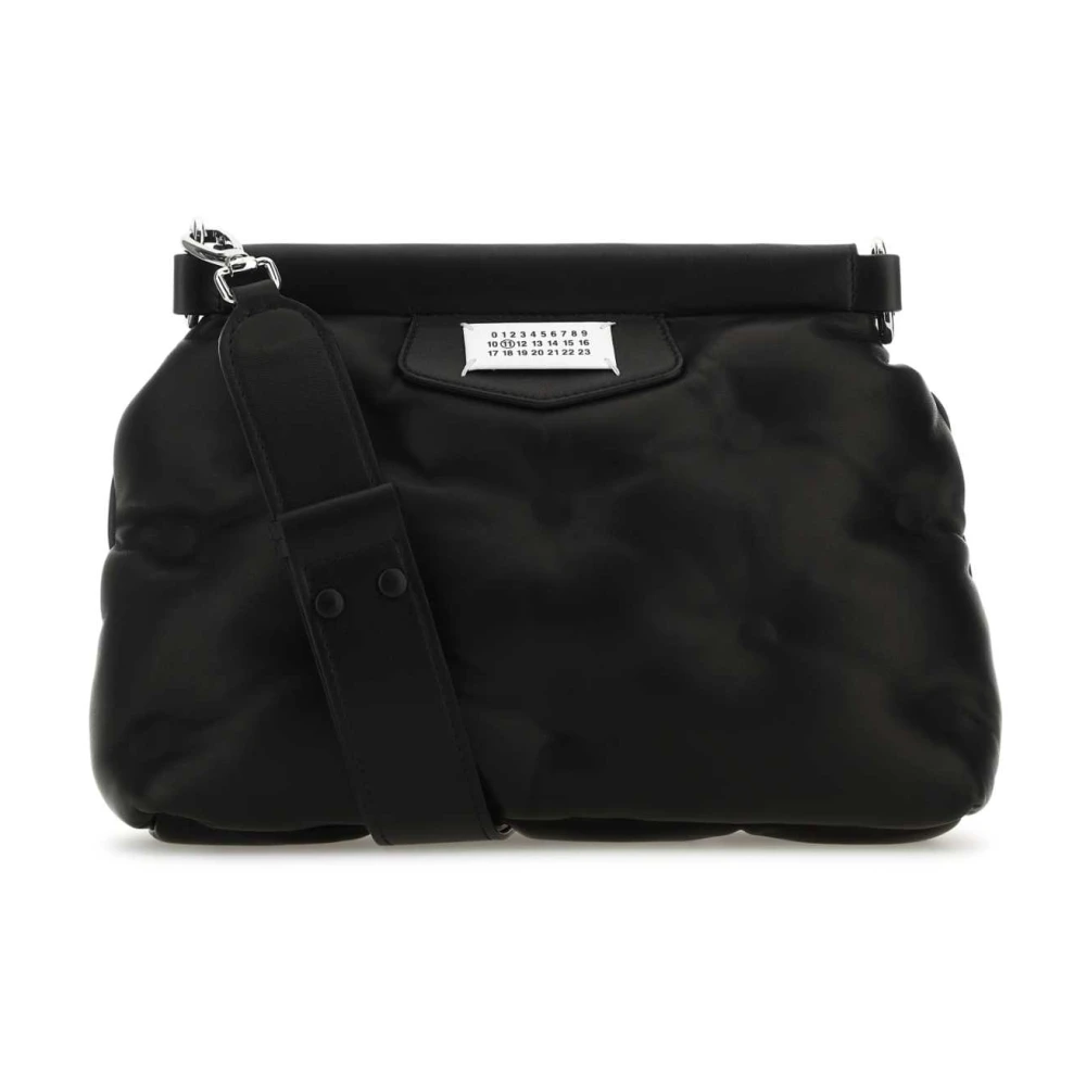 Maison Margiela Women's Black Handbags, One Size, Glam Slam Classique Small Crossbody Bag