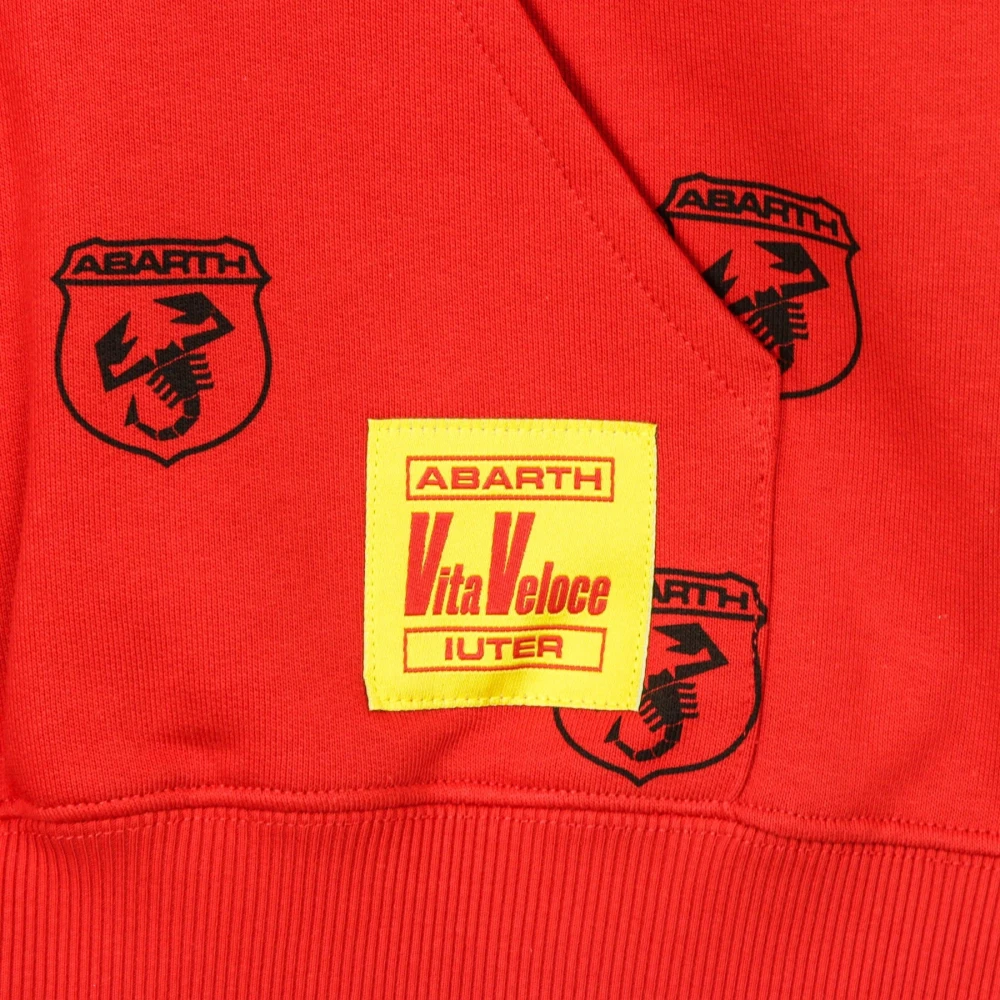 Iuter Rode Scorpio Heren Hoodie Red Heren