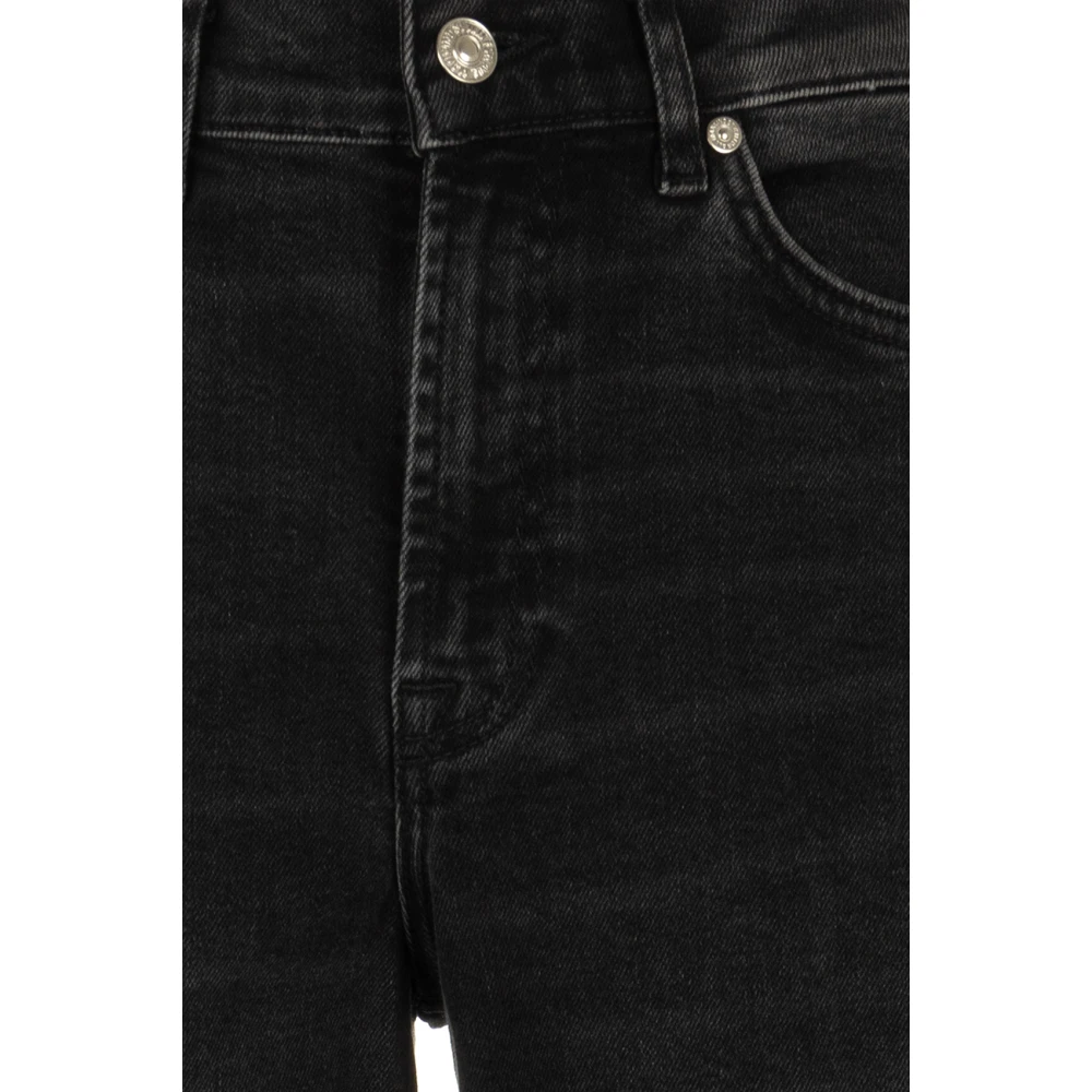 7 For All Mankind Zwarte Jeans Lotta Luxe Vintage Topline Black Dames