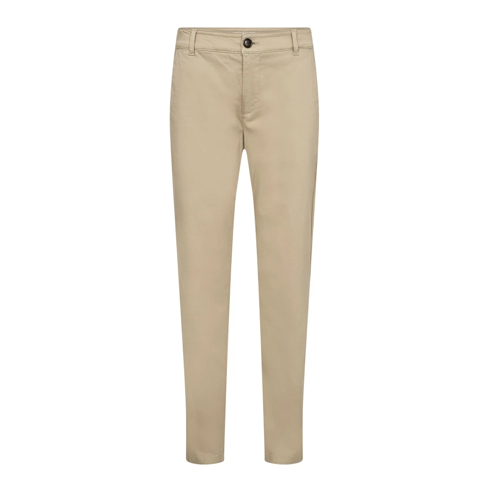 Mos Mosh Beige Cropped Trousers, Female, W29, Cropped Trousers