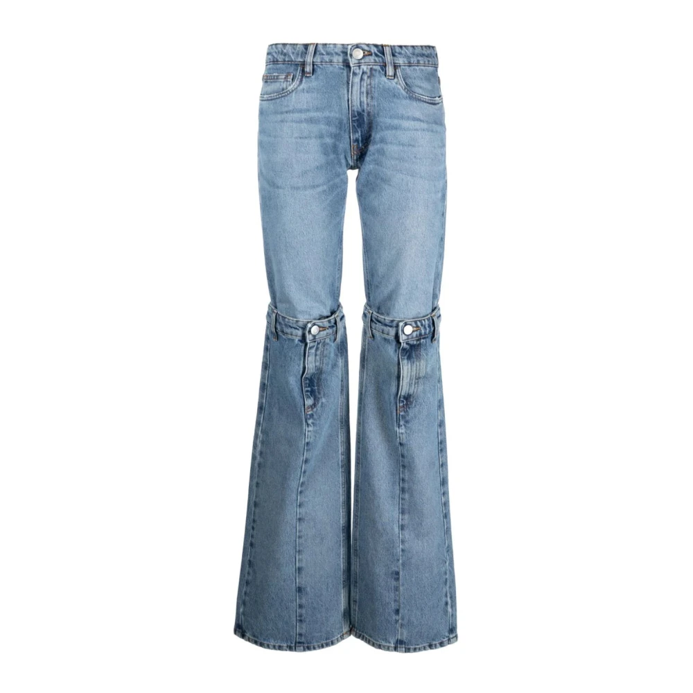 Coperni Boot-cut Jeans Blue Dames