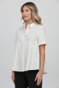 chemise-a-manches-courtes-avec-plisse-devant