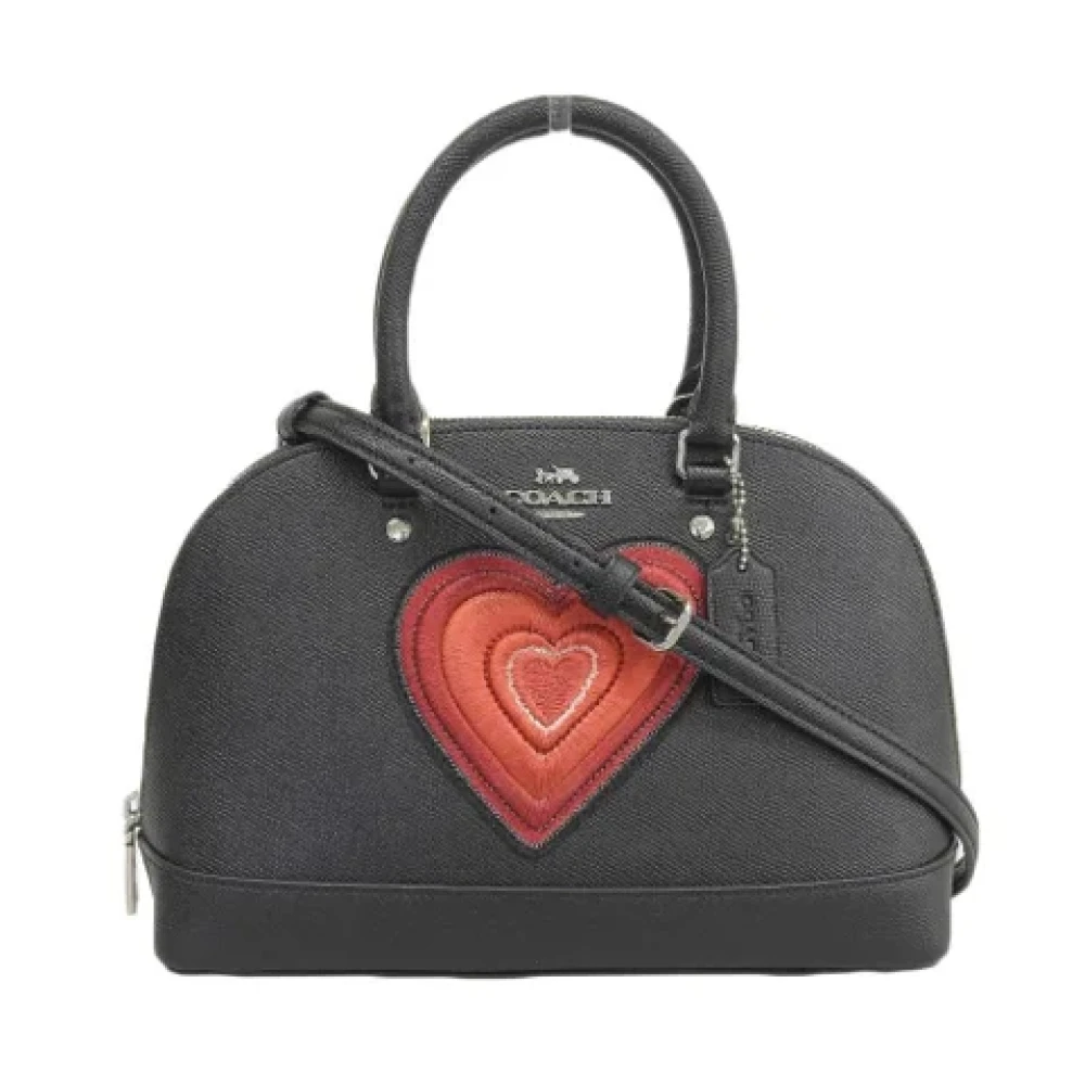 Coach Pre-owned Fabric handbags Gray Dames
