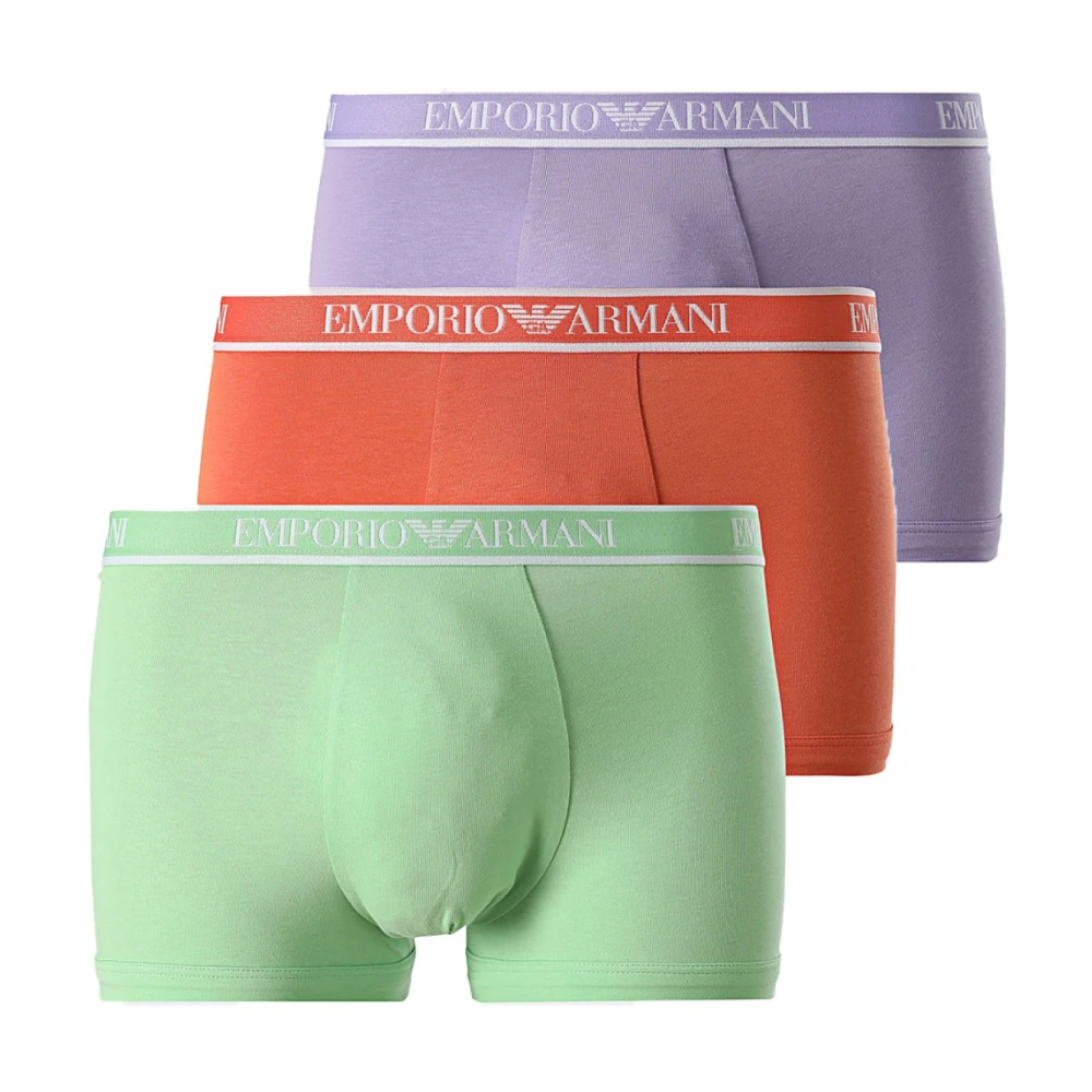 Emporio Armani Herren Multicolor Unterwäsche, Mehrfarbig, Mgröße: