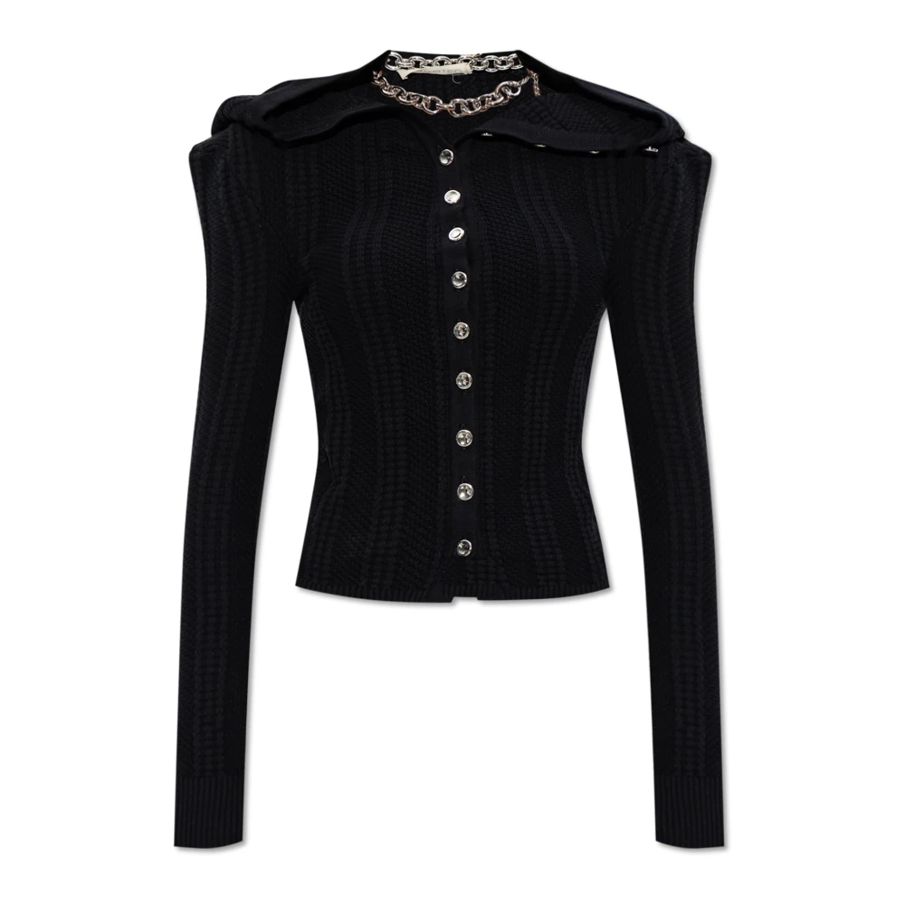 Y Project Denim Multi-waistband Sweater Black Dames