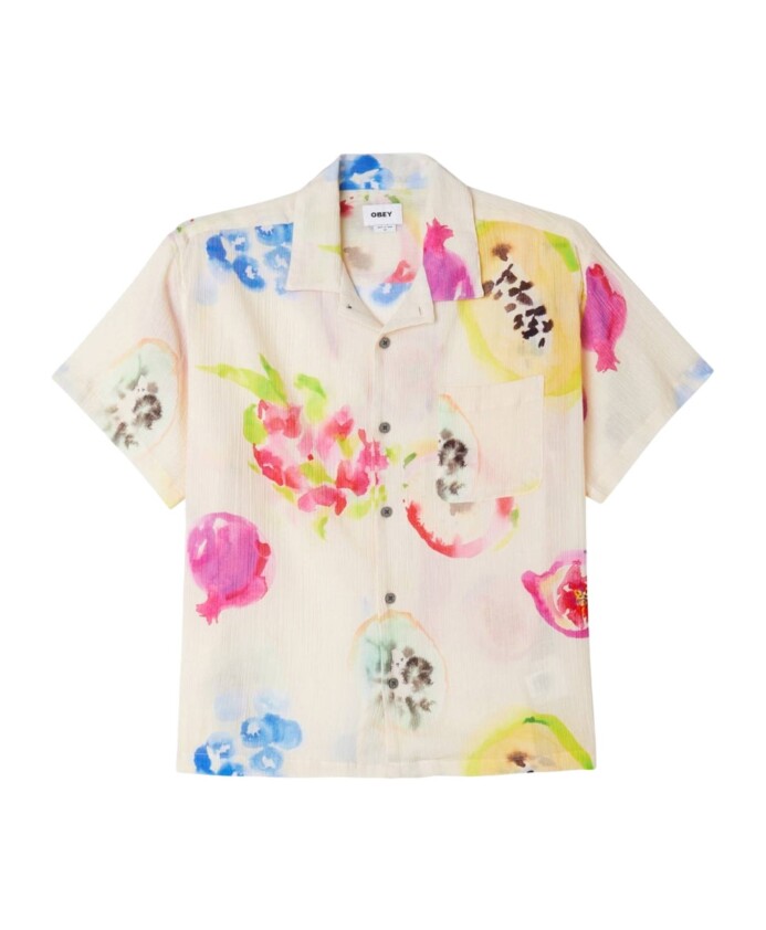 chemise-a-manches-courtes-en-crepe-de-coton