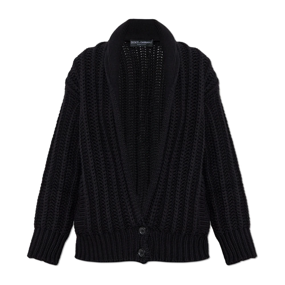 Dolce & Gabbana Damen Schwarz Strickwaren, K, Xsgröße: