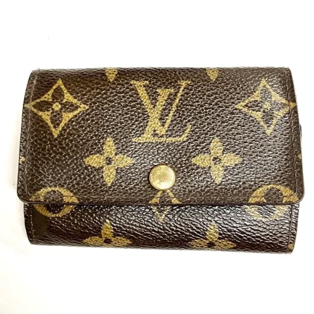 Louis Vuitton Vintage Pre-owned Canvas key-holders Brown Dames