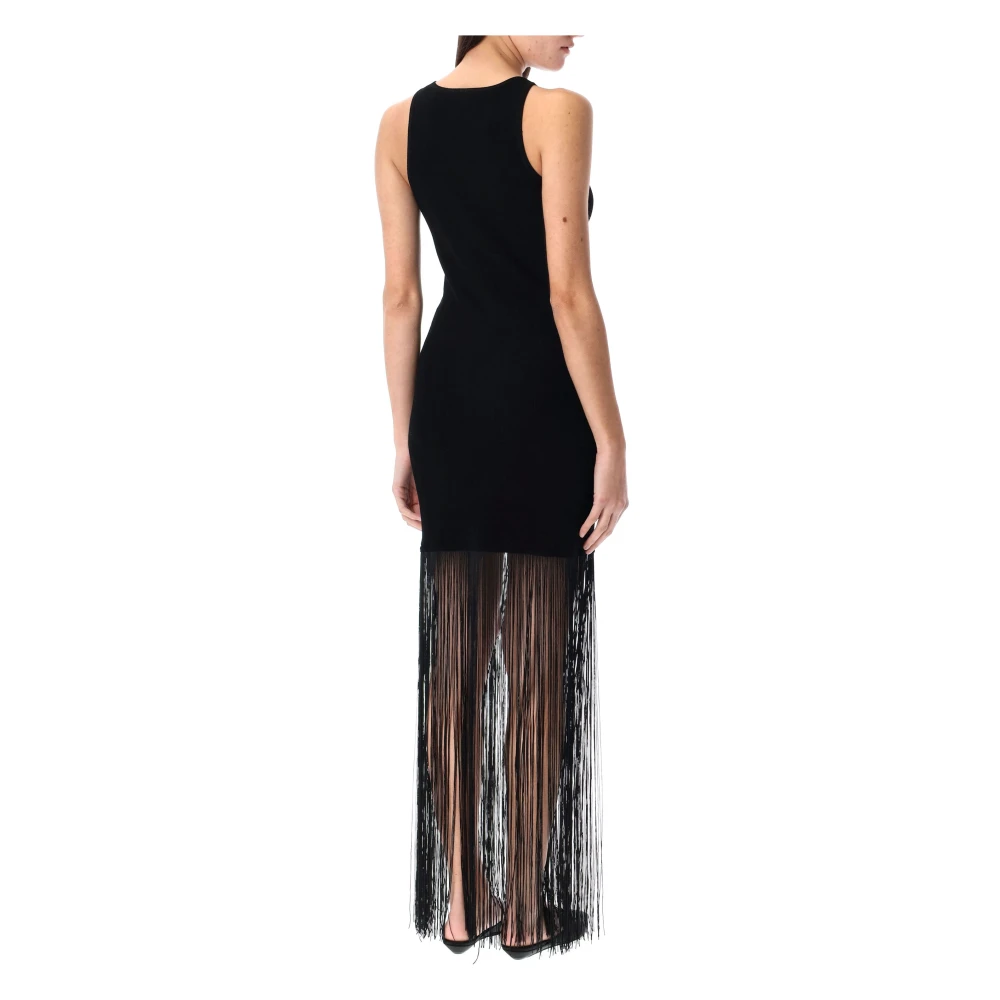 The Garment Gefranjerde Madison Jurk Black Dames