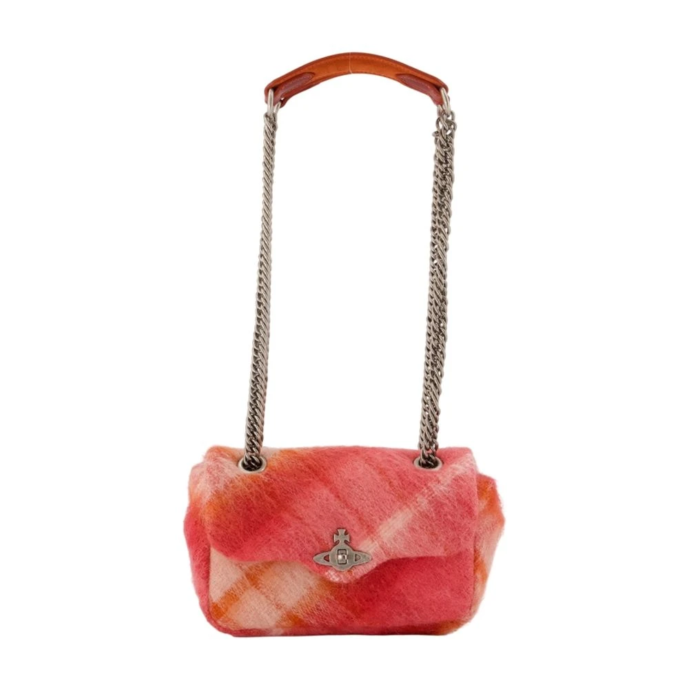 Vivienne Westwood Anita Chain S Shoulder Bag - Female - Shoulder Bags - Pink - One Size - Bags