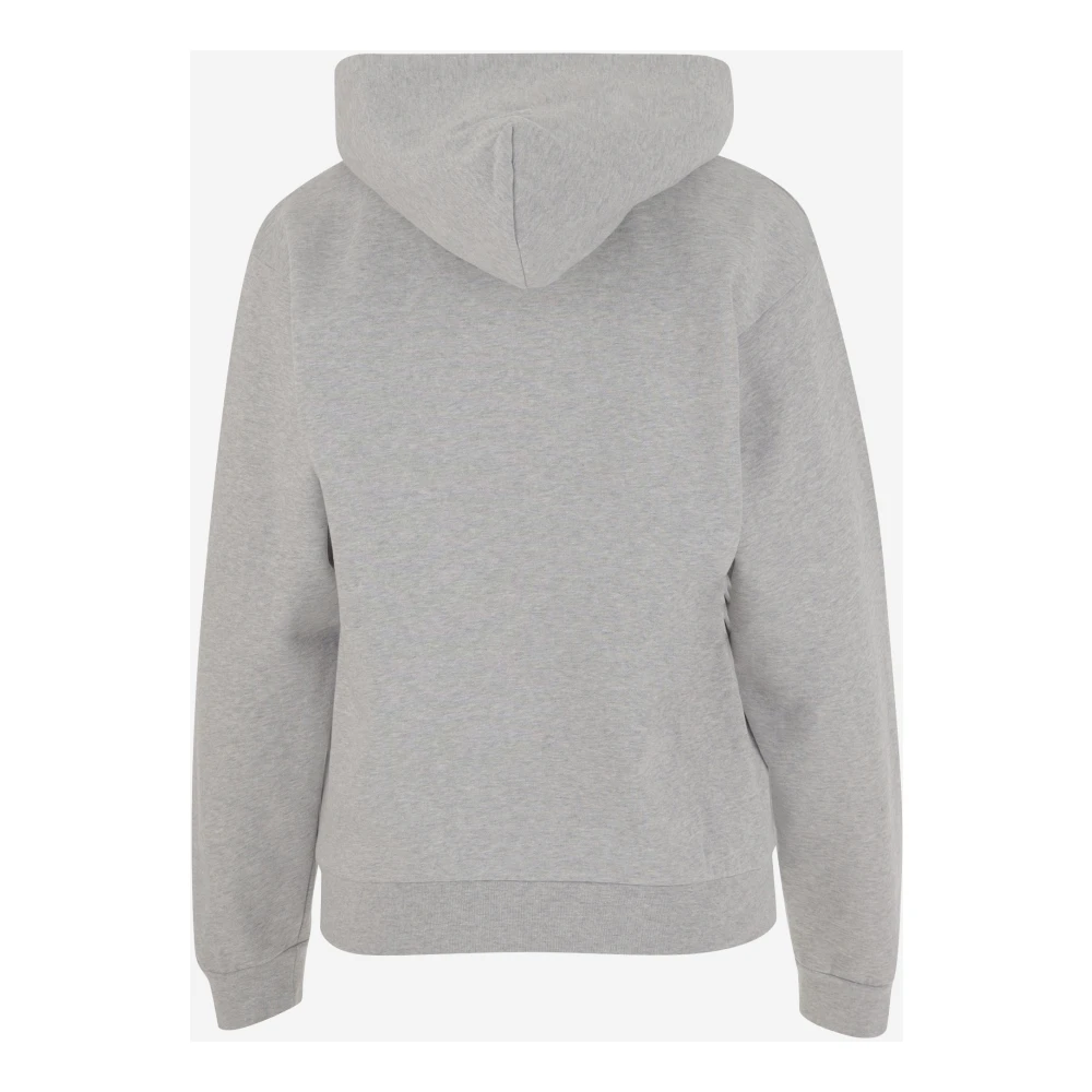 Coperni Contrasterende Print Katoenmix Sweatshirt Gray Dames