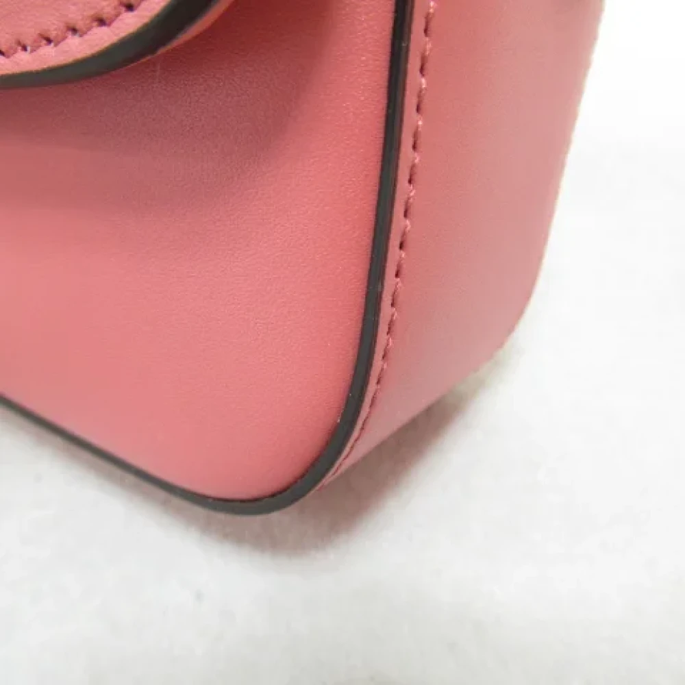 Gucci Vintage Pre-owned Leather crossbody-bags Pink Dames