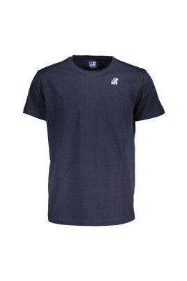 t-shirt-en-coton-bleu-avec-logo-imprime