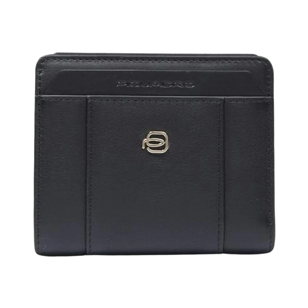 Piquadro Svart Pd6660w92rn Bifold Plånbok