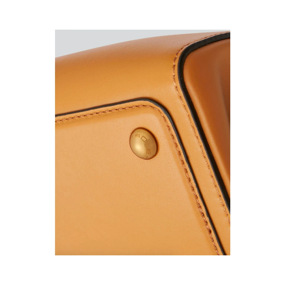 ETRO Iconische Vela Media Leren Tas Brown Dames