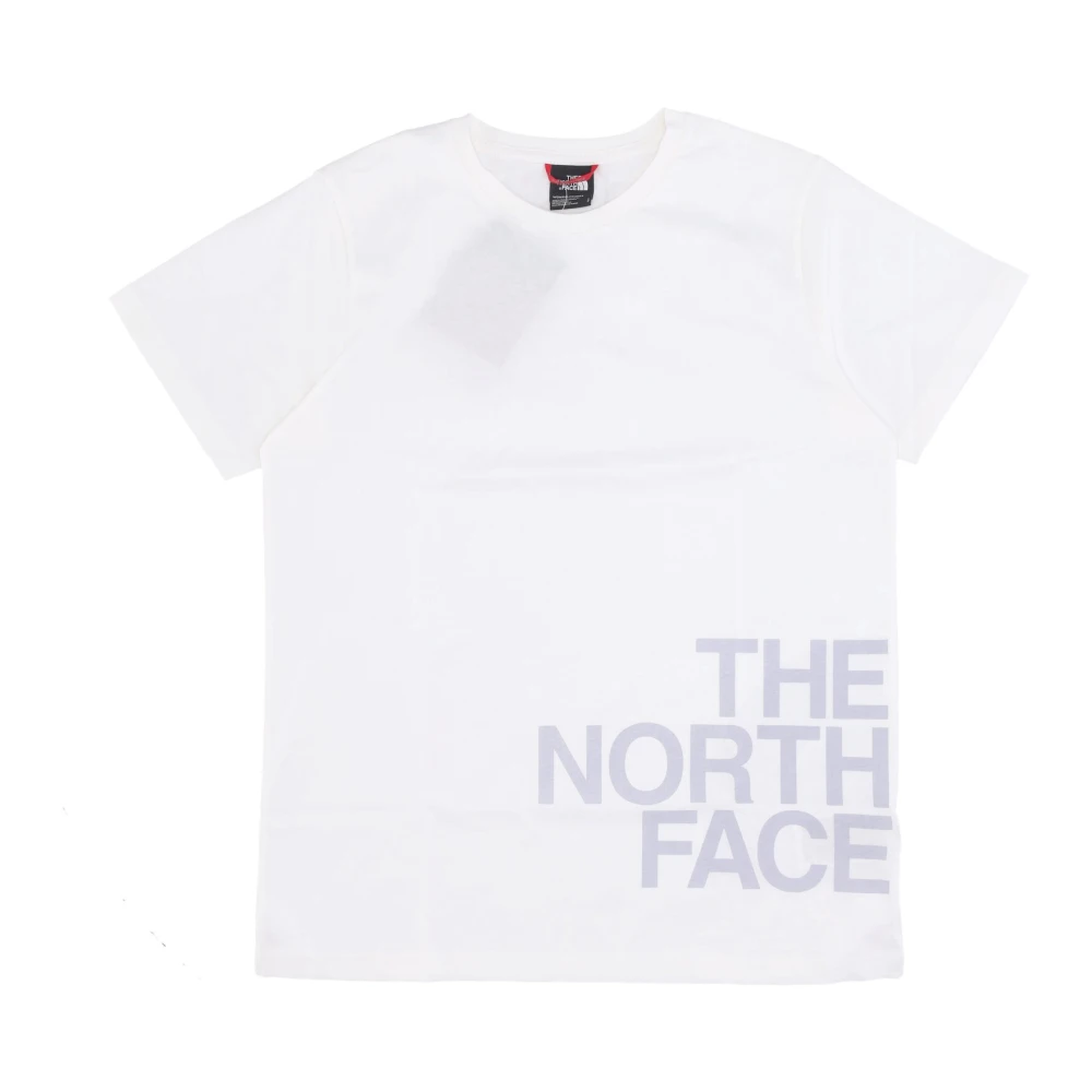 The North Face Blown Up Logo Tee Gardenia White Dames