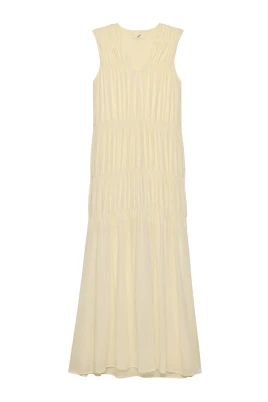 Wrinkle Maxi Dress