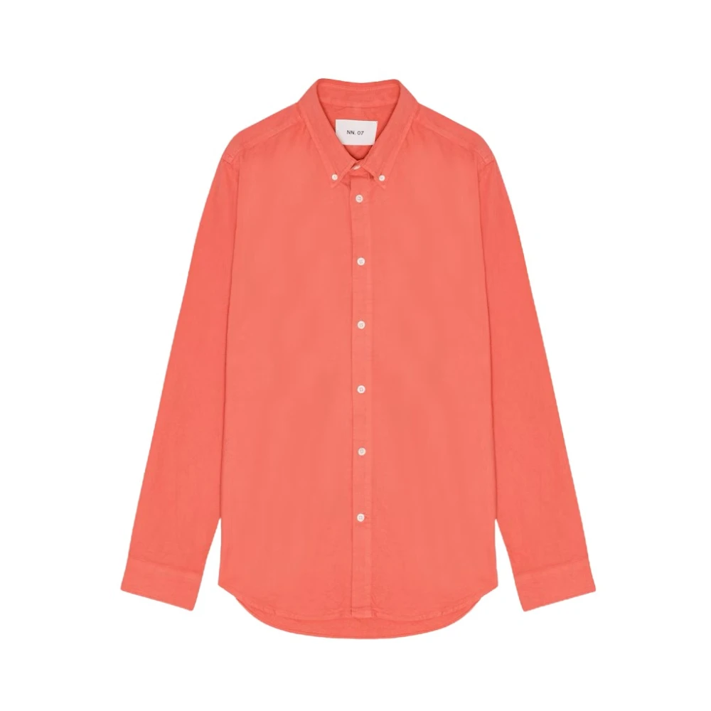 Nn07 Shirts Orange Heren