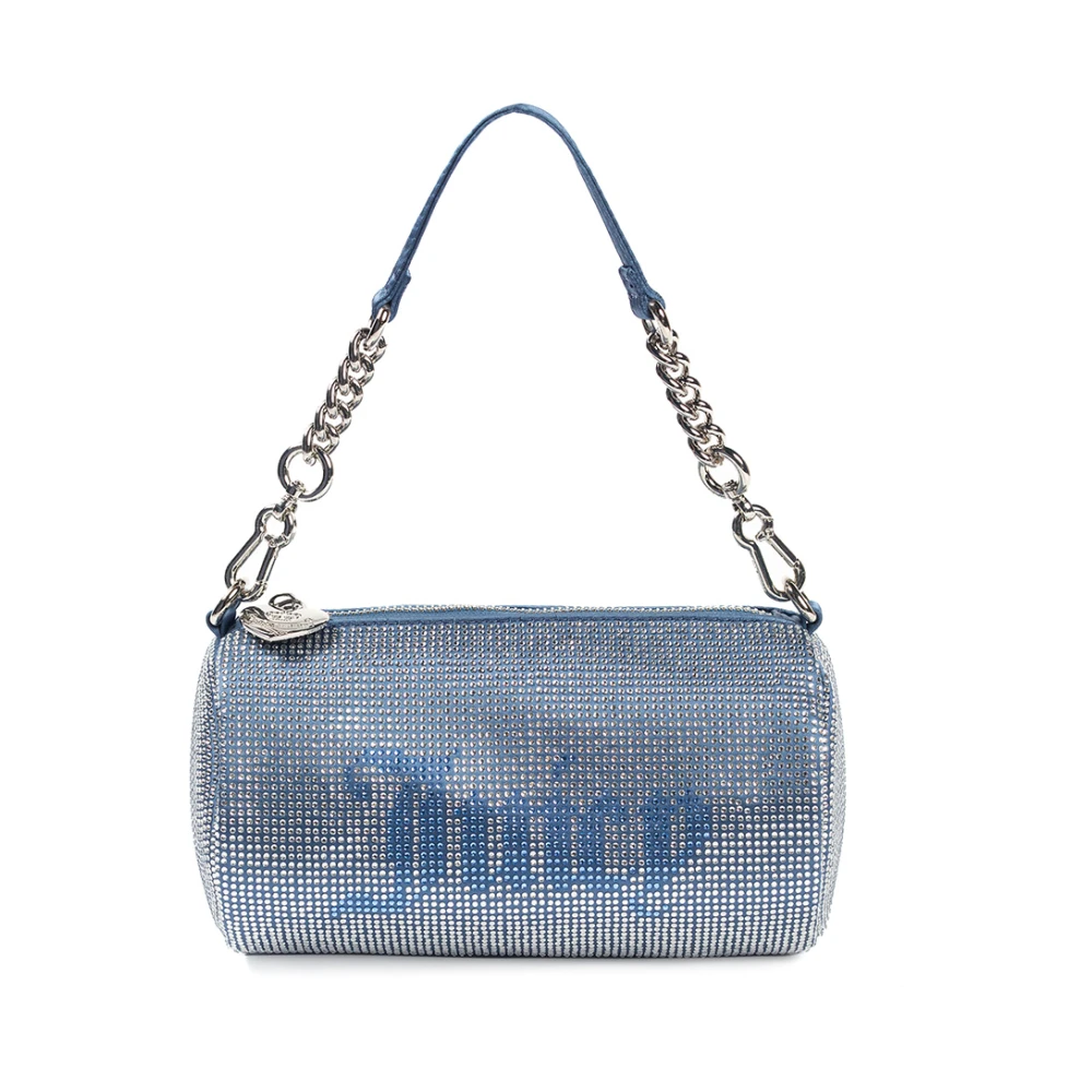 Juicy Couture Poederblauwe Barrel Tas Blue Dames