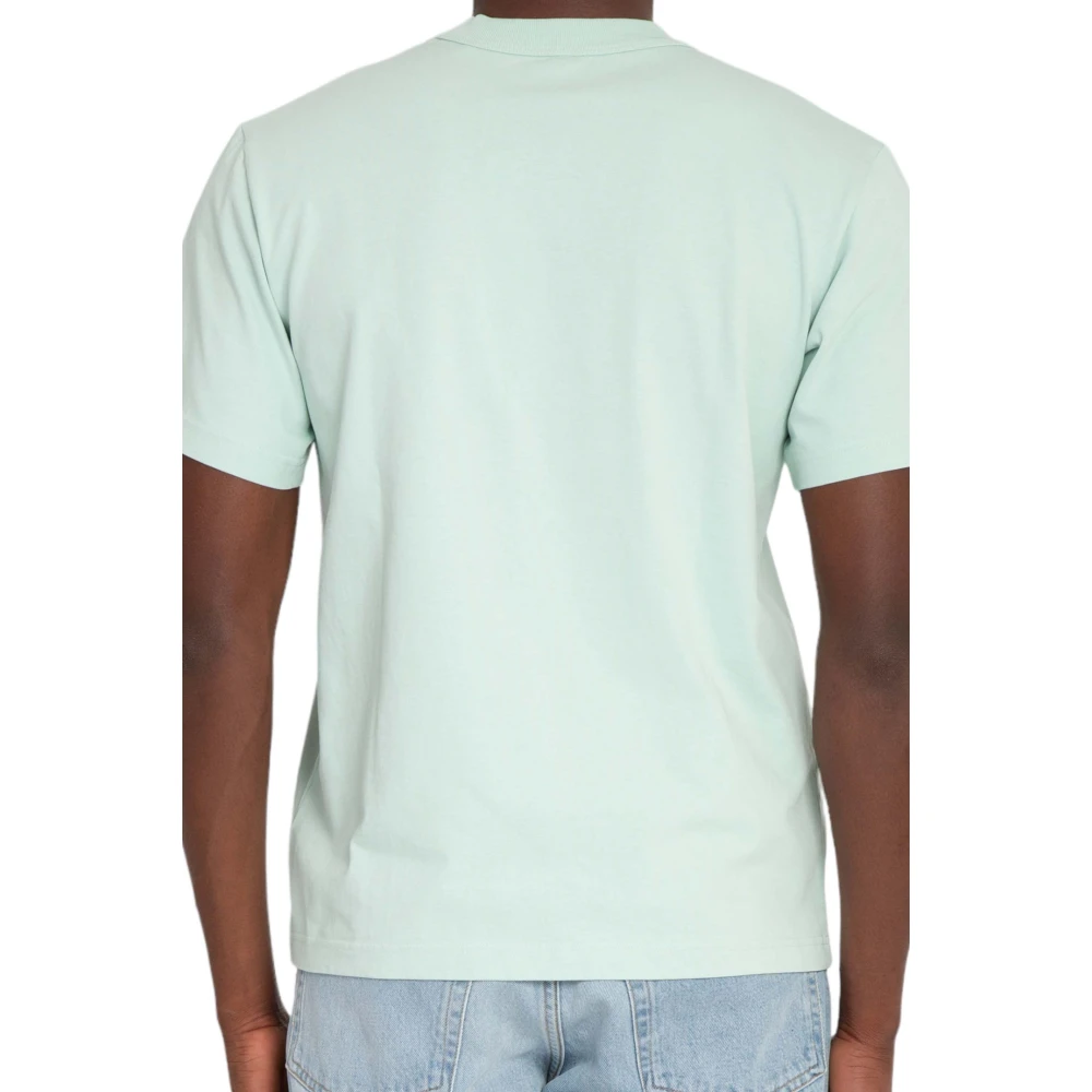Sunflower Logo Tee in Master Stijl Green Heren