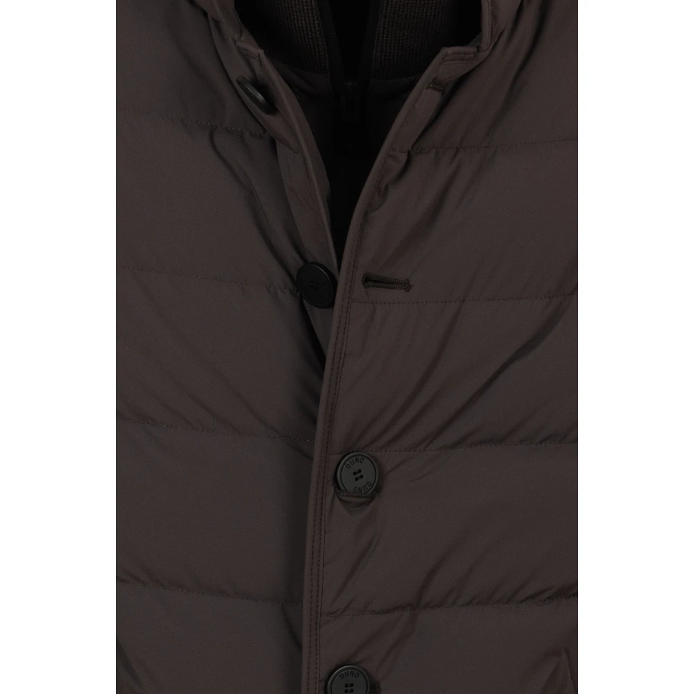 Duno Grijze Gewatteerde Blazer Jas Gray Heren