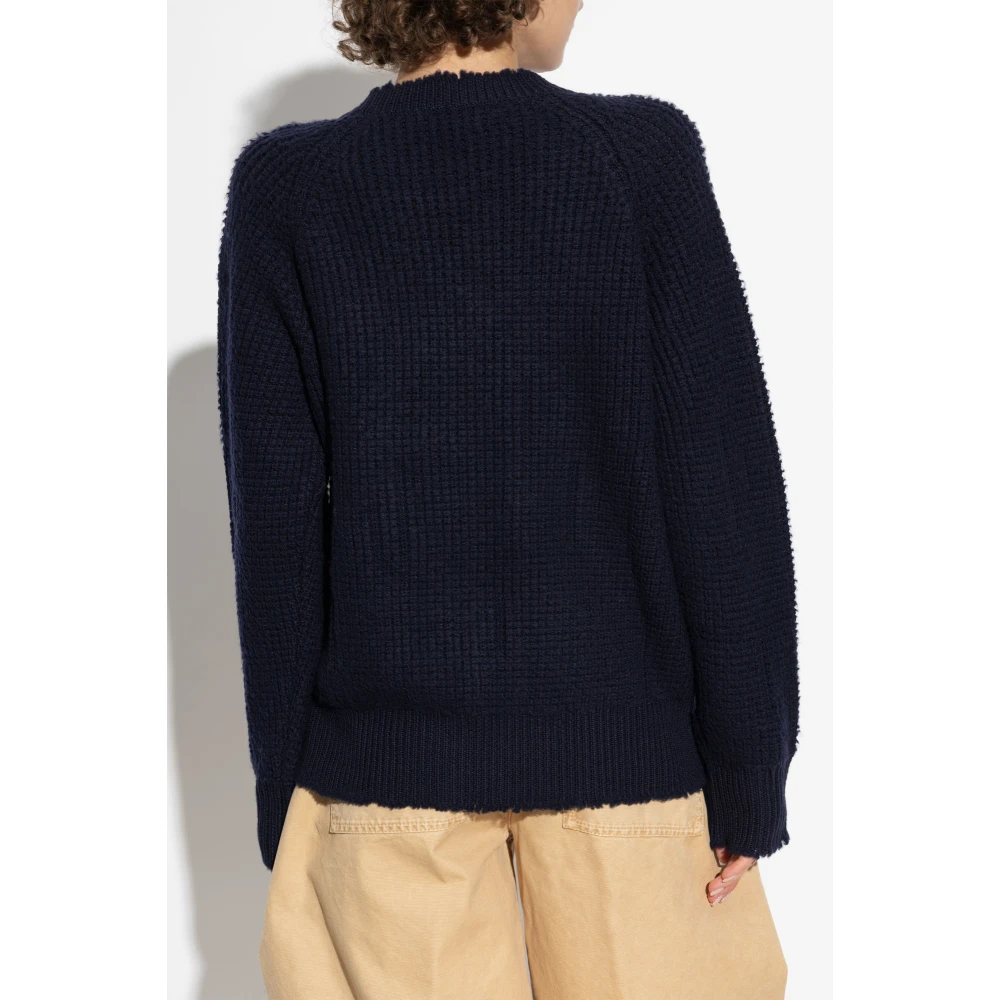 Dsquared2 Geribbelde trui Blue Dames