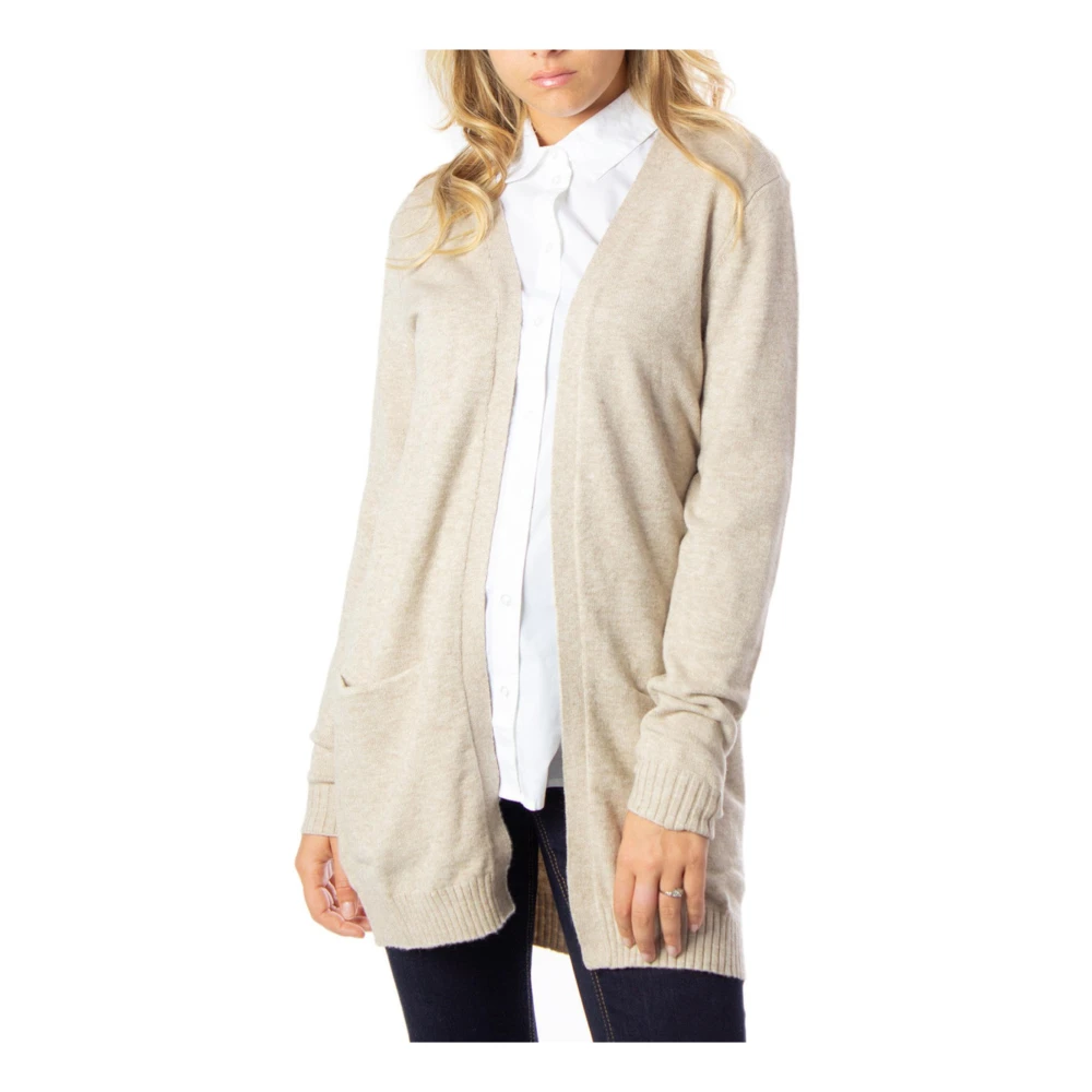 Vila Damen Strickjacken Beige Gr. Extra Klein - Bild 5