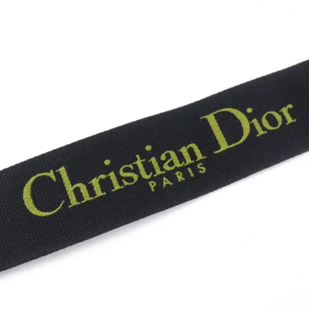 Dior Vintage Pre-owned Canvas home-office Green Dames