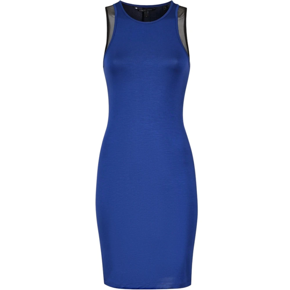 Armani Exchange Women's Blue Abito - Short Dresses - Xs - Dresses
