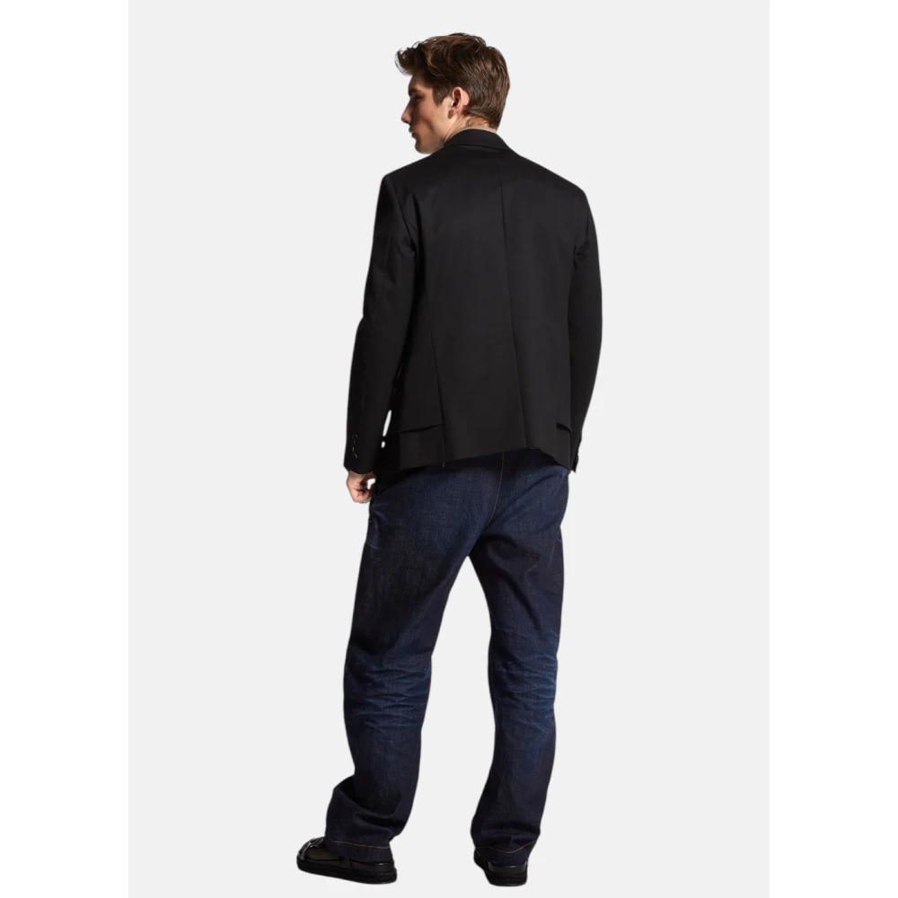 Dsquared2 Donkere Urban Wash Snatch Fit Broek Blue Heren