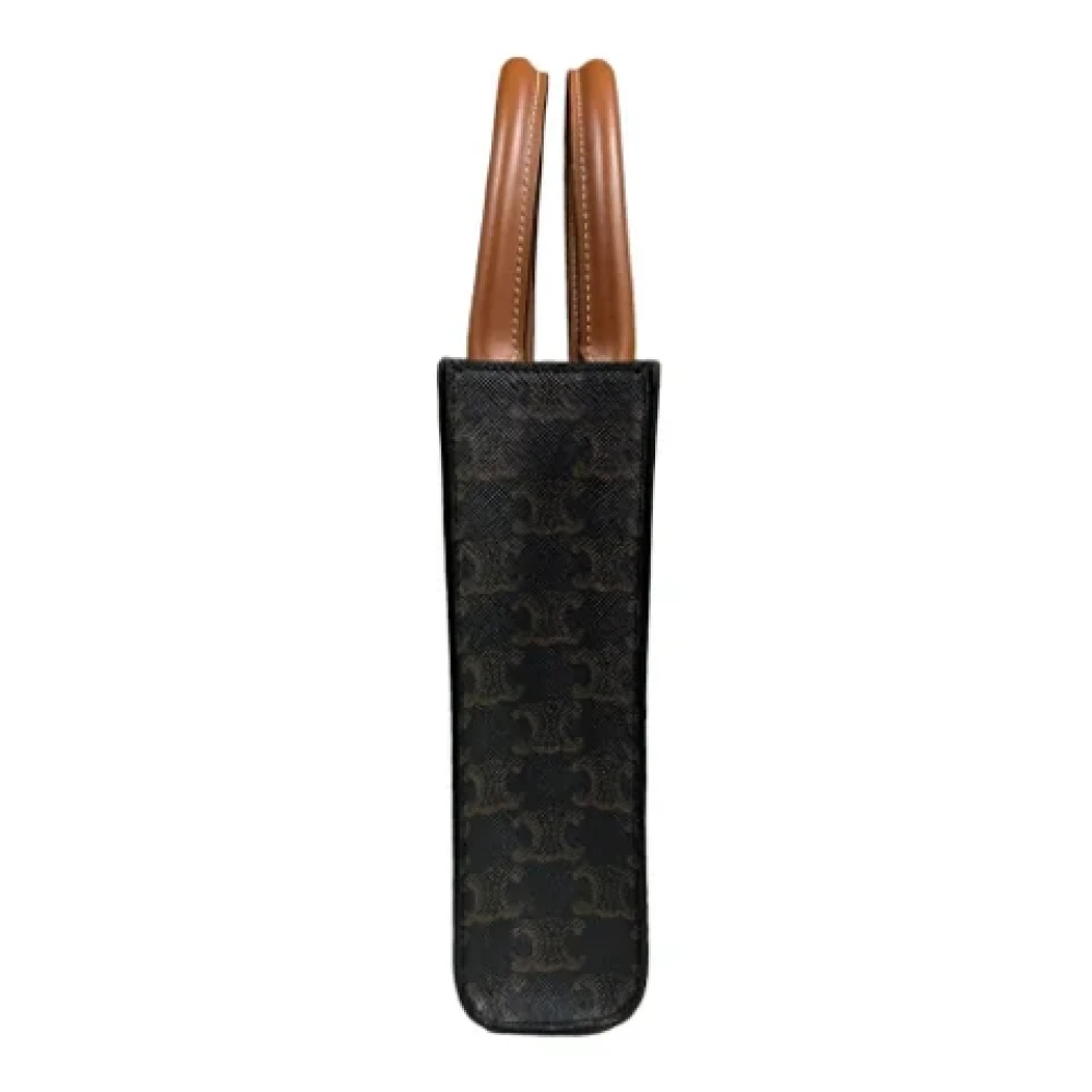 Celine Vintage Pre-owned Coated canvas celine-bags Brown Dames