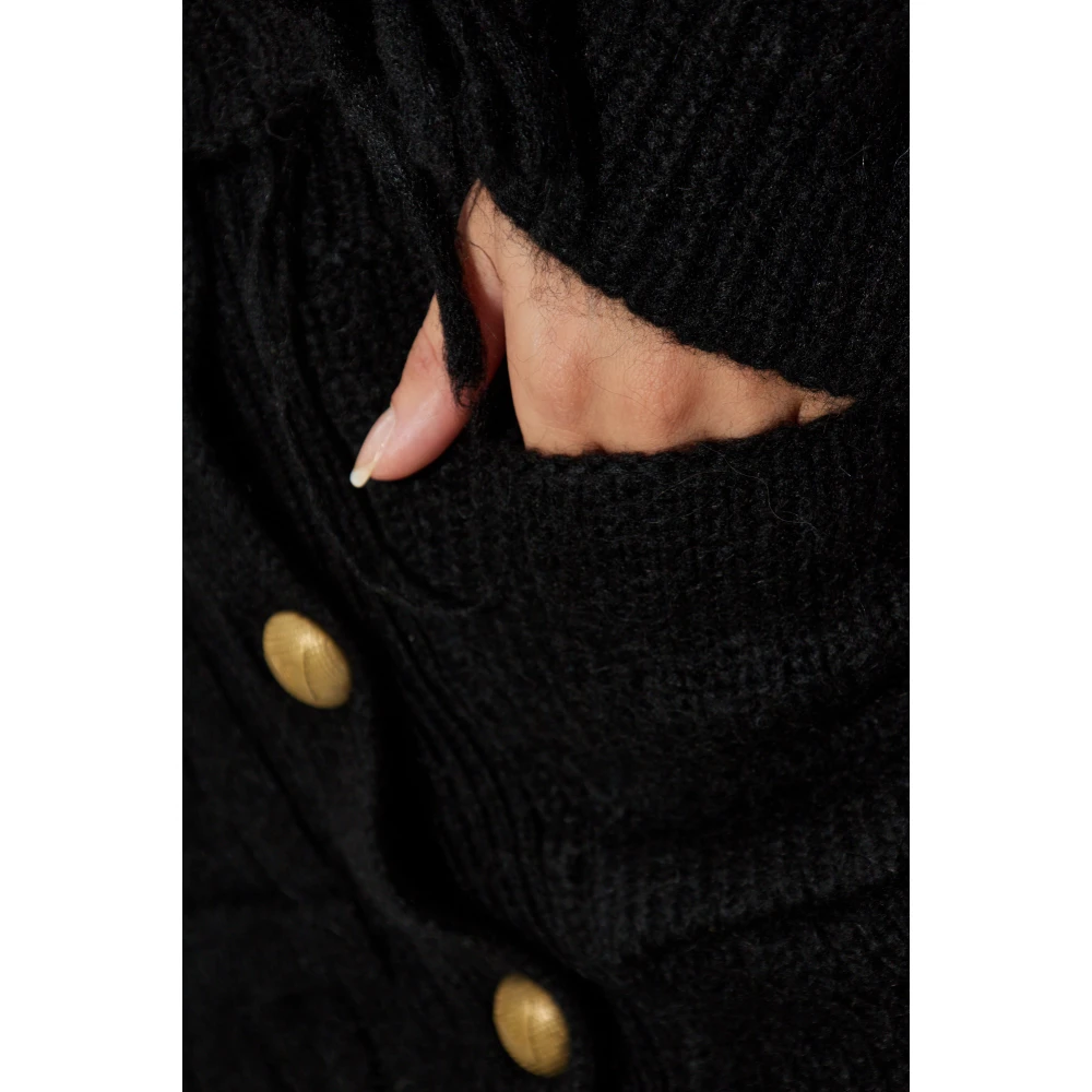 Vetements Wollen Rok Black Dames