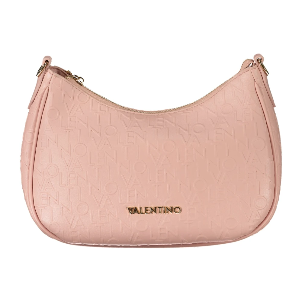 Valentino by Mario Valentino Roze Schoudertas met Afneembare Band Pink Dames