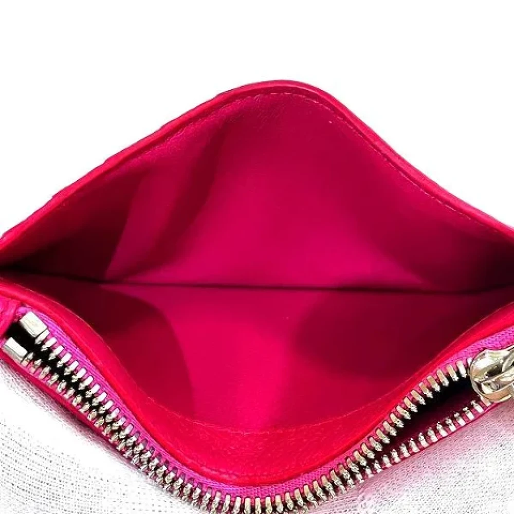 Balenciaga Vintage Pre-owned Leather wallets Pink Dames