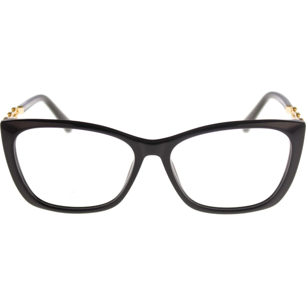 Swarovski Stijlvolle Originele Brilmonturen voor Vrouwen Black Dames