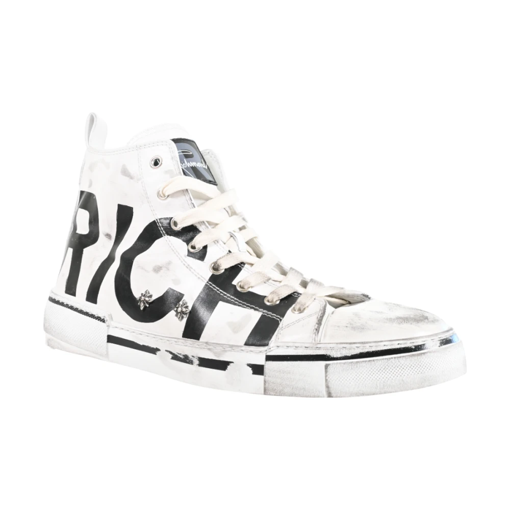 John Richmond Sneaker alta Dames Schoenen Wit