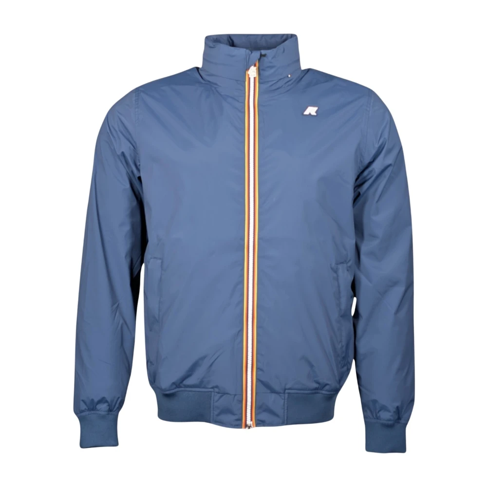 K-Way Mannelijk Blauw Amaury Stretch Nylon Jersey