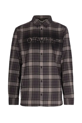 Spray Book Check Flan Regular Shirt