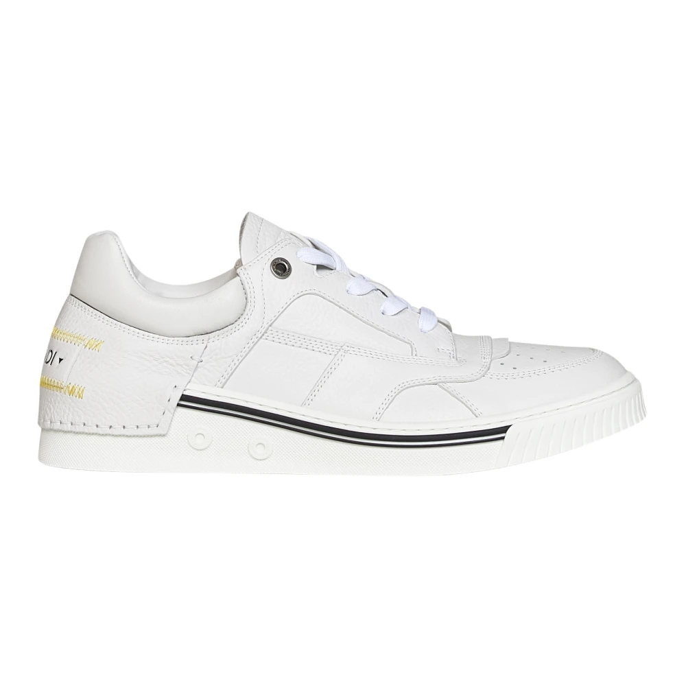 Fendi Fender Trainers - Male - Sneakers - White - 11 Uk - Shoes