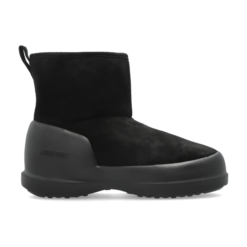 Moon Boot Women's Black Winter Boots, 7 Uk, Mezzaluna Mid Snow Boots