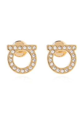Logo Stud Earrings